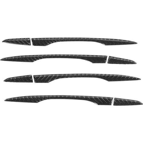 Car mirror protect car side mirror guard Carbon Fiber Exterior Outer Door Handle Sticker Cover Fit For Honda Civic