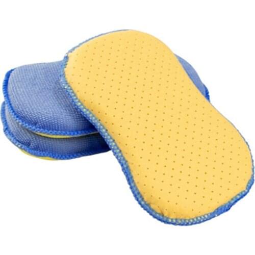 Car Defogging And Decontamination Glass Sponge Cleaning Double-sided Wipe Multifunction Small Car Sponge Auto Parts