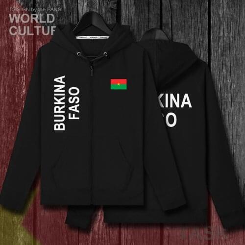 Burkina Faso BFA Burkinabe mens fleeces hoodies winter jerseys coats men jackets and casual clothes nation country tracksuit