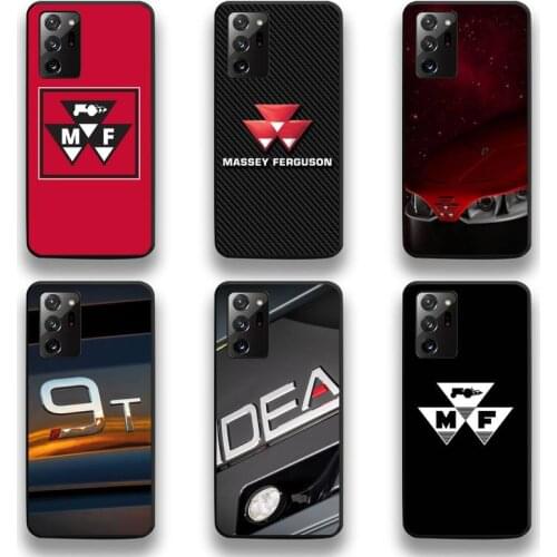 Tractors Massey Ferguson Logo Phone Case For Samsung Galaxy Note20 ultra 7 8 9 10 Plus lite M51 M21 M31S J8 2018 Prime