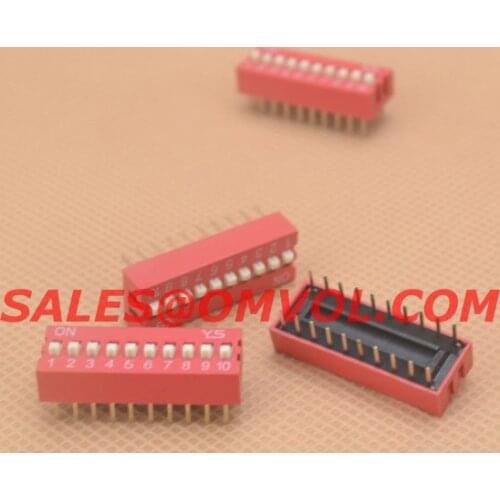 DIP switch 10way 2.54mm,DIP Switches 10P