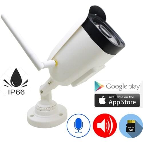 JIENUO Ip Camera Wireless 1080P HD Cctv Security Surveillance Outdoor Waterproof Infrared Audio Voice intercom Wifi Home Camera