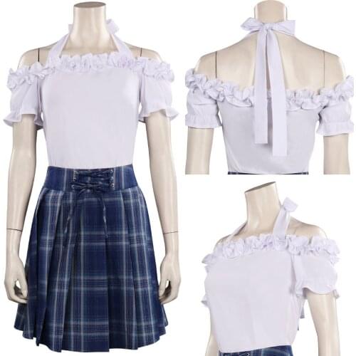 Pretty Derby Daiwa Scarlet Cosplay Costume Outfits Top+Skirt Girls Uniform Halloween Carnival Suit