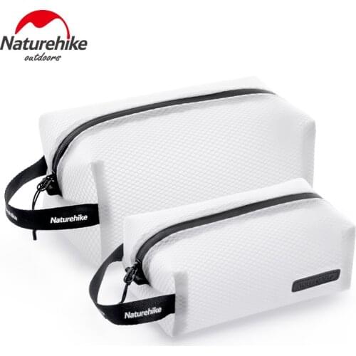 Naturehike Wash Bag Half Perspective TPU Mesh Cloth 0.1kg Storage Bag Unisexual Waterproof Multifunctional Travel Business