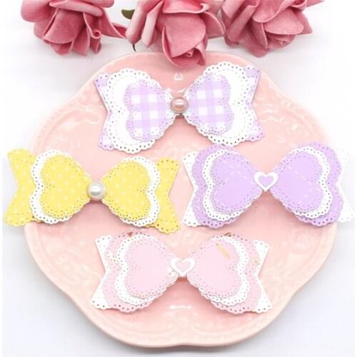 Heart-shaped Bow Metal Cutting Dies Stencils for DIY Scrapbooking Decorative Embossing Paper Card Making Craft