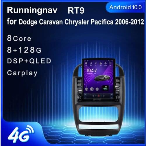 9.7" Android 10.1 For Chrysler PACIFICA Town Country RS / Dodge Caravan Car Radio Multimedia Video Player Navigation GPS