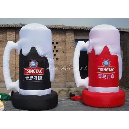 Inflatable beer,promotional inflatable beer cup for advertising