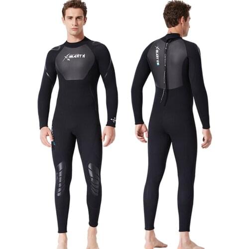 Neoprene Windsurf Kitesurf Wetsuit Men 3MM Underwater Fishing Wakeboard Surf Snorkeling Spearfishing Scuba Diving Suit Clothes