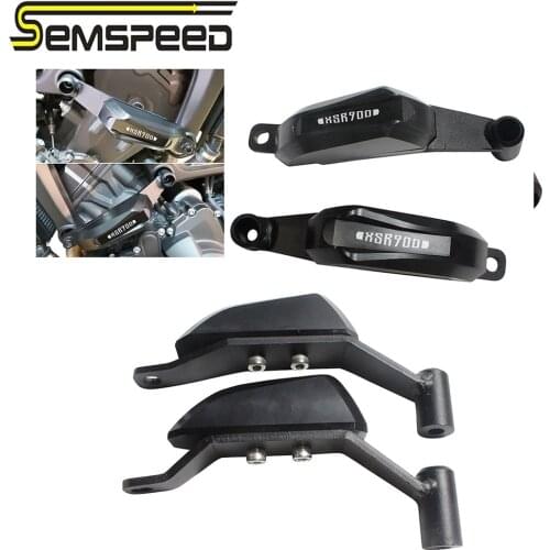 SEMSPEED For Yamaha MT-09 mt09 XSR900 XSR 900 2016-2019 2020 CNC Engine Guard Crash Frame Slider Cover Pad Protector Accessories