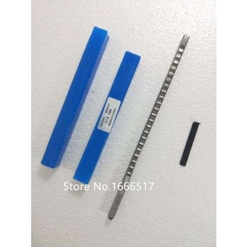 High Quality HSS Keyway Broach Metric Size 6mm HSS Keyway Cutting Tool C1 Push-Type