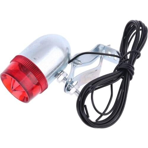 Aluminum Vintage Classic Bicycle LED Rear Tail Light Steel City Road Bike Retro Bicycle Parts Accessories New