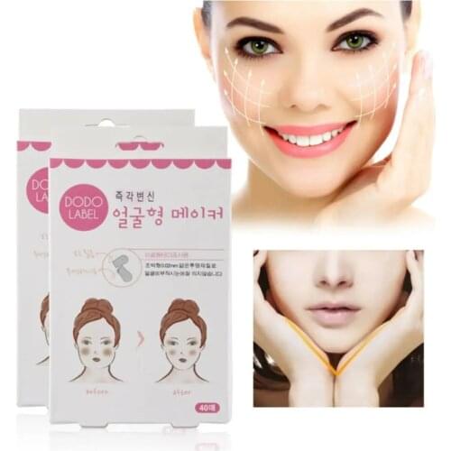 Anında Etkili Yüz Gıdı Yanak Kaş Boyun Gerdirici Toparlayıcı Mucize Bant 40 Adet Yüzbandı40adet