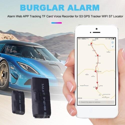 Car Alarm Web APP Tracking TF Card Voice Recorder For S3 GPS Tracker WIFI S7 Locator Car Accessories