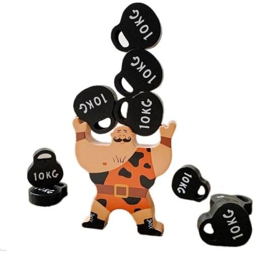 Wooden Game Stacking Blocks High Balance Game Kids Toys Children Educational Development Toys