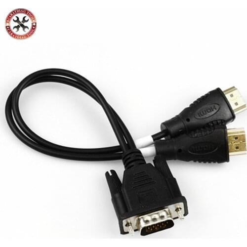 VGA TO HDM LCD LED screen EDID code chip data read line 2 in 1 Cable online Reading and Writing line RT809F RT809H TL866II Plus