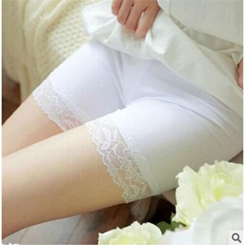 Summer Sexy Women Hot Lace Shorts Bodycon Mini Cute Lace Short Shorts Dress Under Safety Wear