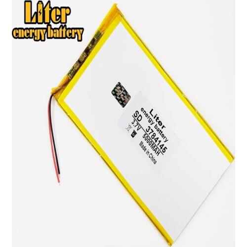 Tablet polymer battery 5000 mah 3.7V 3784145smart home MP3 speakers Li-ion battery for dvr,GPS,mp3,mp4,cell phone,speaker