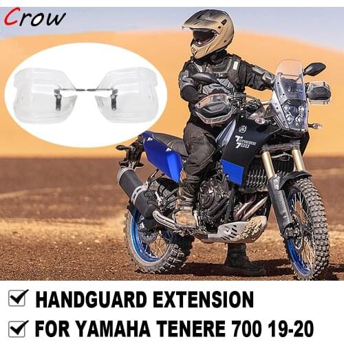 NEW Motorcycle Handguard Extensions Hand shield Protector Windshield For YAMAHA TENERE 700 Tenere700 2019 2020