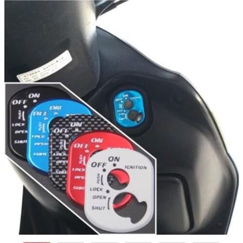 New Fashion Electric Ignition SwitchIgnition Lock Metal Sticker For HONDA Wuyang Dreams Jia Yu 110T WH100T 125T Modified Car