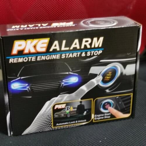 Keyless entry system start stop pke car alarm system start stop button car central lock auto alarm remote engine start CHADWICK