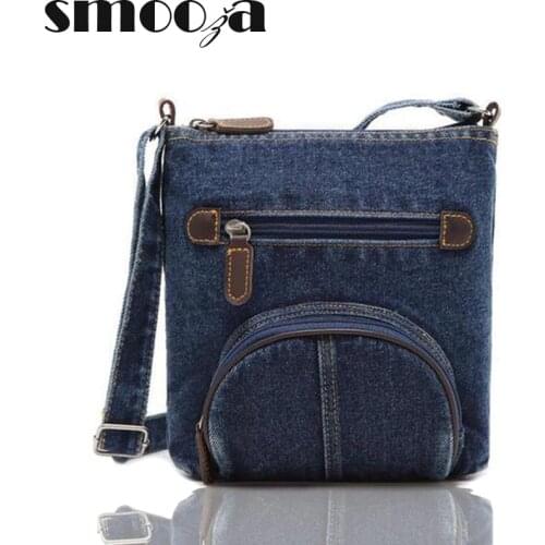 SMOOZA Blue Women's Bags