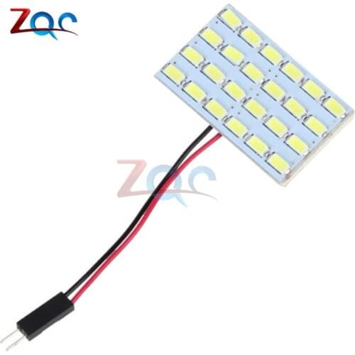 3W 24 Led Board 12V Car Interior Dome Reading Lamp Light Super Bright Energy Saving Lamp Board 5730