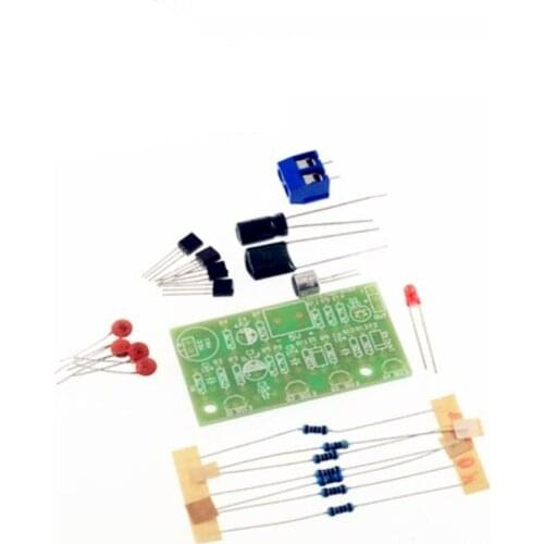 Taidacent Interesting Learning Teaching Voice Activated Sound Clap Sensor Light Switch Electric Circuit for Kids