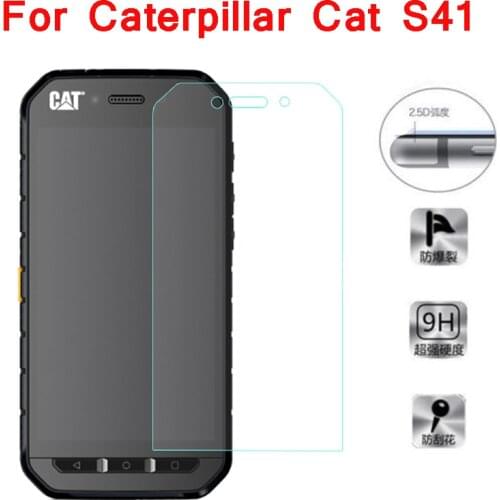 Tempered Glass for Caterpillar Cat S41 9H High Quality Explosion-proof Protective Film Screen Protector for S41 Dual SIM Glass