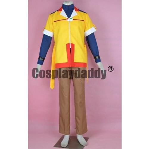 Star Ocean: Blue Sphere Leon D.S. Gehste Outfit Cosplay Costume F006