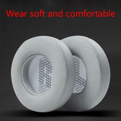 1Pair Soft Leather Earpads Protective Cover Ear Cushion for jbl-LIVE400 live400BT Wireless Headphones Headset