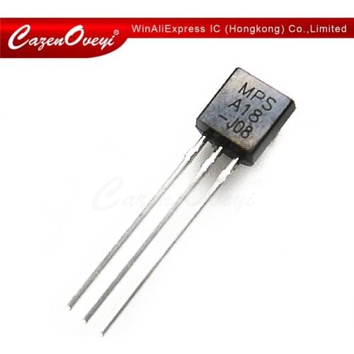 100pcs/lot MPSA18 TO-92 MPSA18 TO92 A18 In Stock