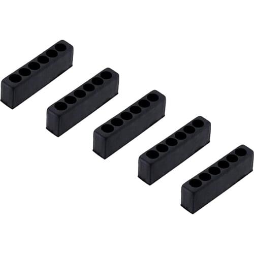 5 Pieces 6/12 Holes Hex Screwdriver Shank Bit Holder Storage Case Organizer