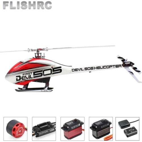 ALZRC - Devil 505 FAST FBL Super Combo - 120A V4 ESC