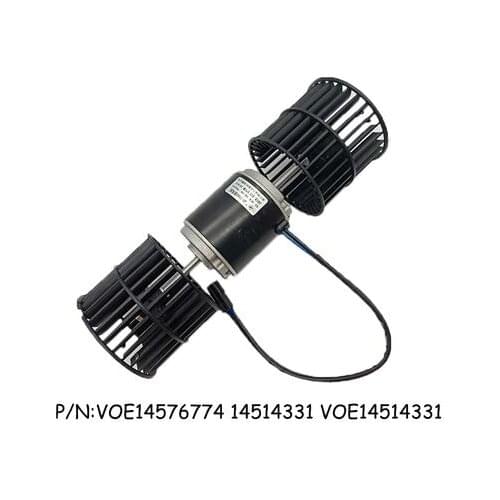 Excavator Blower Motor VOE14576774 14576774 14514331 VOE14514331 24V Fit for VOLVO EC210B EC240B EC290B EC210 EC240 EC290 EC360