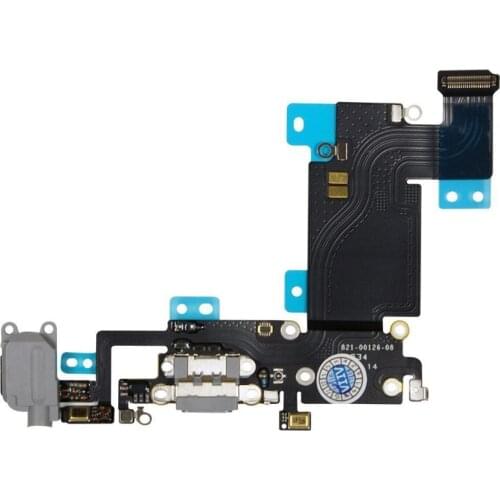 For Apple iPhone 6S Plus 5.5" White/Light Gey/Deep Grey Color Charge Charging Port Dock Connector Flex Cable