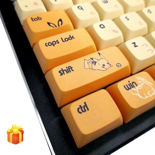 155/108 Keys Caps PBT Keycaps Mechanical Keyboard XDA Keycaps Anime Cherry Profile Dye Sub Japanese Keycap For Cherry MX Key Cap