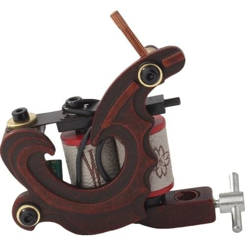 YILONG 2018 New Handmade Coil Tattoo Machine 10 Wrap Coils for Liner Shader Coloring Tattoo Gun