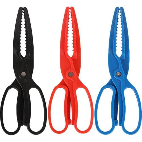 New Fishing Pliers Multifunctional ABS Plastic Fishing Grip Floating Gripper Clamp Non-slip Sawtooth Ultra-light Fish Controller