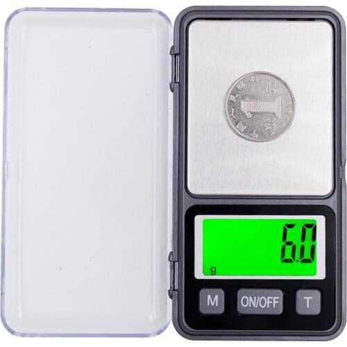1KG 1000g 0.1g Precision Standard Weight weighing balance portable Digital Electronic Pocket jewerly Scale with large screen 20