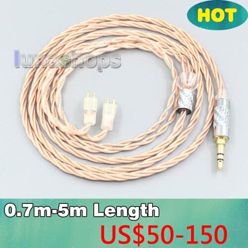 Silver Plated OCC Shielding Coaxial Earphone Cable For Fitear To Go! 334 private c435 Jaben F111 MH333 223 22 LN007165