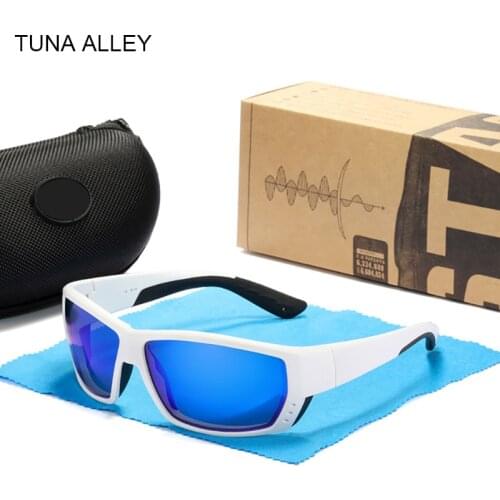Dropshipping TUNA ALLEY TR90 Polarized Sunglasses Men Women Multicolored Square Gafas de sol Wholesale UV400 High Quality