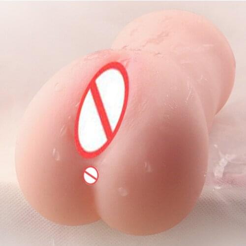 Sex Toys 3D Realistic Vagina Anal Sex for Men Toy Masturbator Anal Oral Male Silicone Cup Artificial Vagina Adult Product