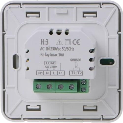 Thermoregulator Touch Screen Heating Thermostat for Warm Floor,Electric Heating System Temperature Controller With Kid Lock 83XA