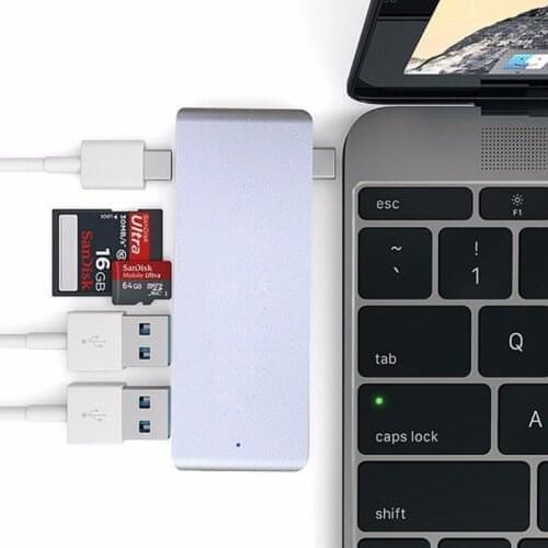 Type C Internal USB Hub/Card Reader Charging Powering For surface Laptop3 With HDMI SD/TF Card Reader