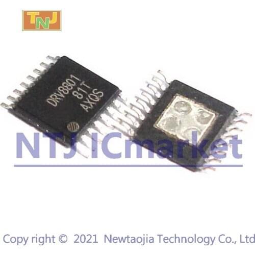 10 PCS DRV8801PWPR TSSOP-16 DRV8801 FULL-BRIDGE MOTOR DRIVERS IC CHIP