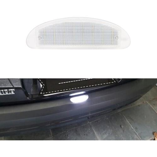 1x White Led License Plate Light For Renault Twingo I (1993-2007) Clio MK2 (1998-2006) CANbus