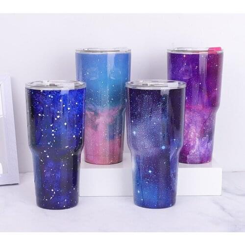 30oz/900ML Stainless Steel tumbler Double Wall Vacuum Insulated Cup with Spill Proof Lid Vacuum Insulation Beer Mug