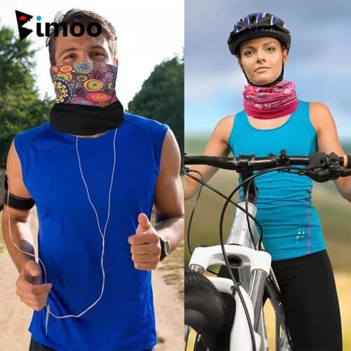 Bimoo Warm Winter Autumn Fleece Fishing Bandanas Magic Scarf Head Cover Wind UV proof Head Band Fishing Tackle Box Accessory