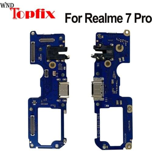 For Realme 7 Pro USB Charging Port Flex Cable For Realme 7Pro RMX2170 Charger Port Dock Plug Connect Board