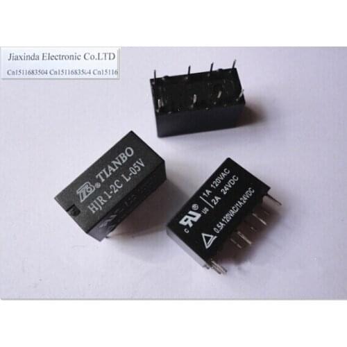 HOT NEW HJR1-2C-L-05V HJR1-2C-L-5VDC HJR 1-2C-L-05V HJR1-2C L-05V 5VDC DC5V 5V 2A TIANBO DIP8